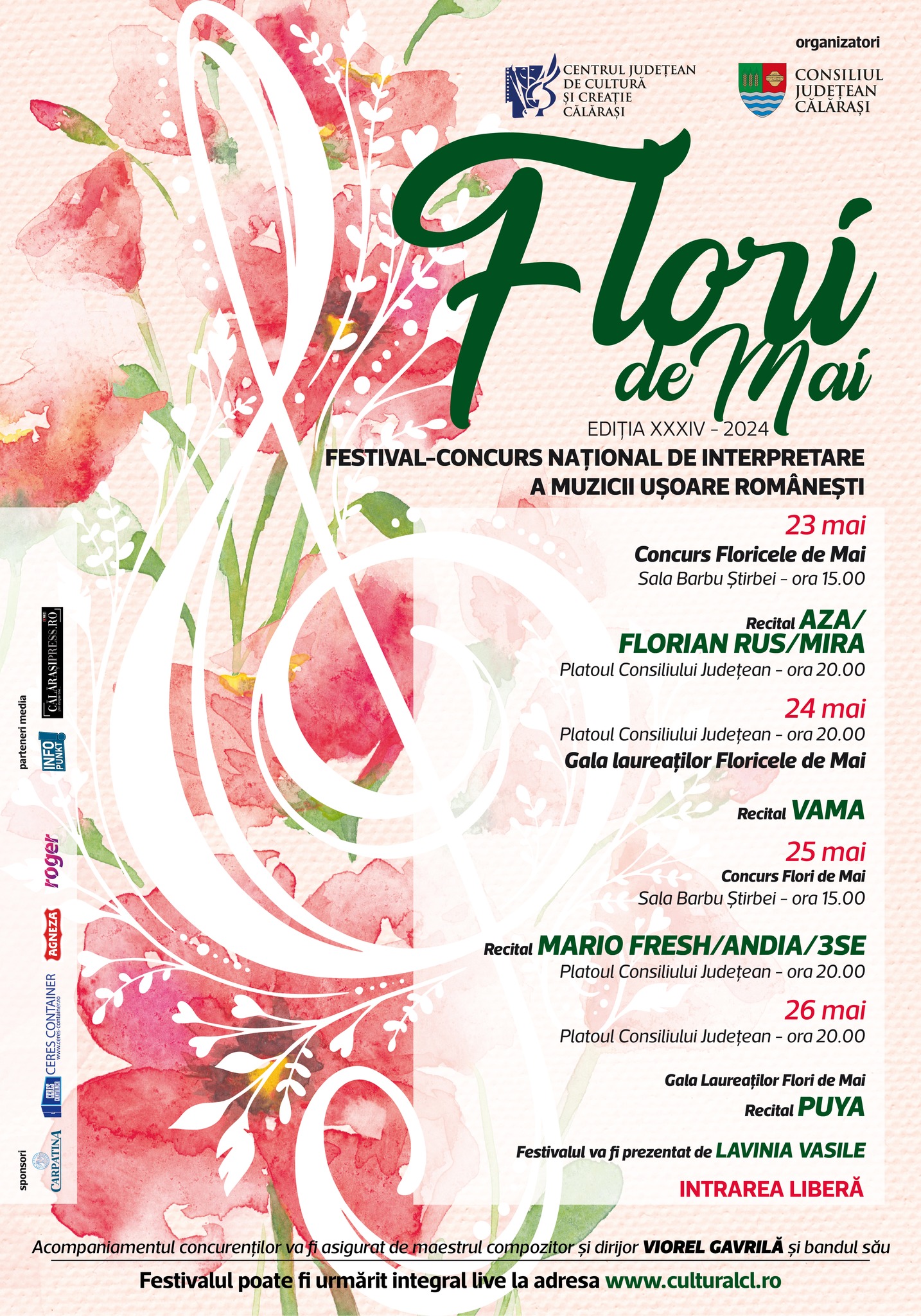 Flori de mai, ediția XXXIV - 2024